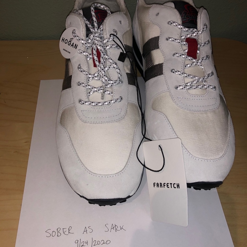 Hogan Contrast Heel Sneaker